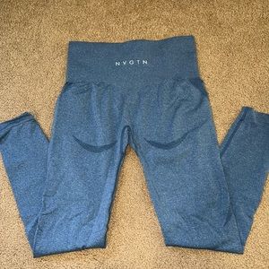 NVGTN Slate Blue Contour Seamless Legging